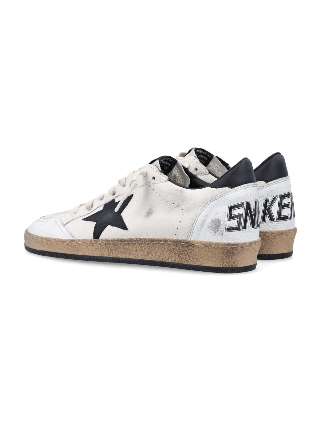 Golden Goose Ball Star white leather