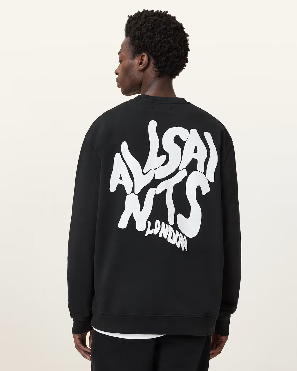 AllSaints Orlando Oversized Crew Neck Sweatshirt