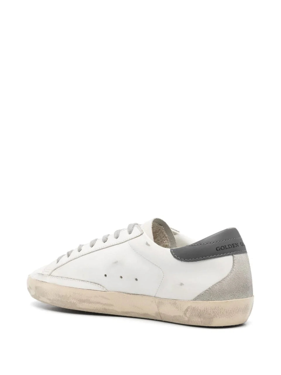 Golden Goose super-star white leather