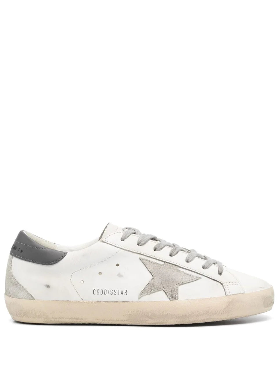 Golden Goose super-star white leather