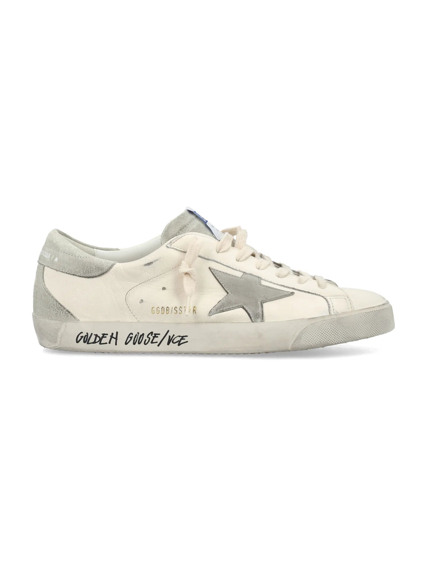 Golden Goose super-star white leather