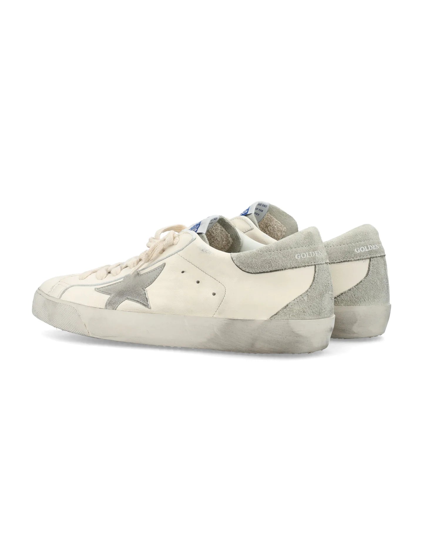 Golden Goose super-star white leather