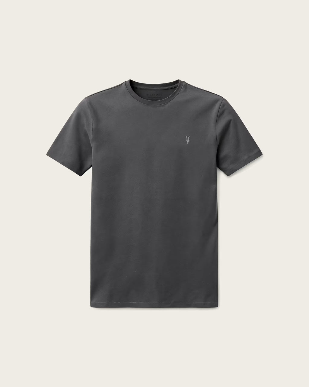 AllSaints Tonic Crew Neck Slim Ramskull T-Shirt