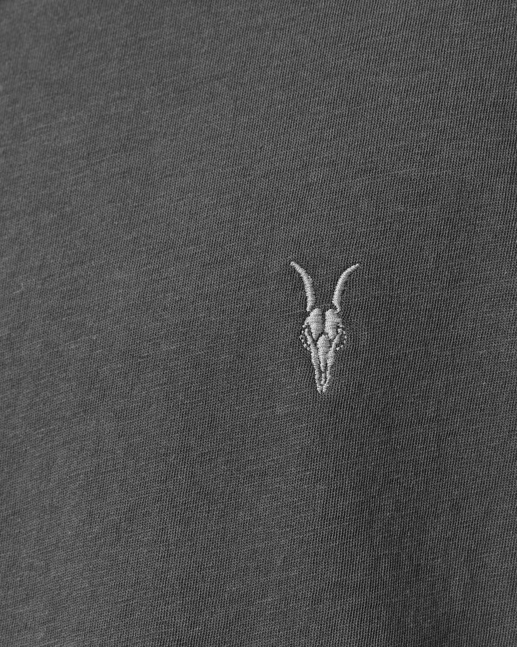 AllSaints Tonic Crew Neck Slim Ramskull T-Shirt