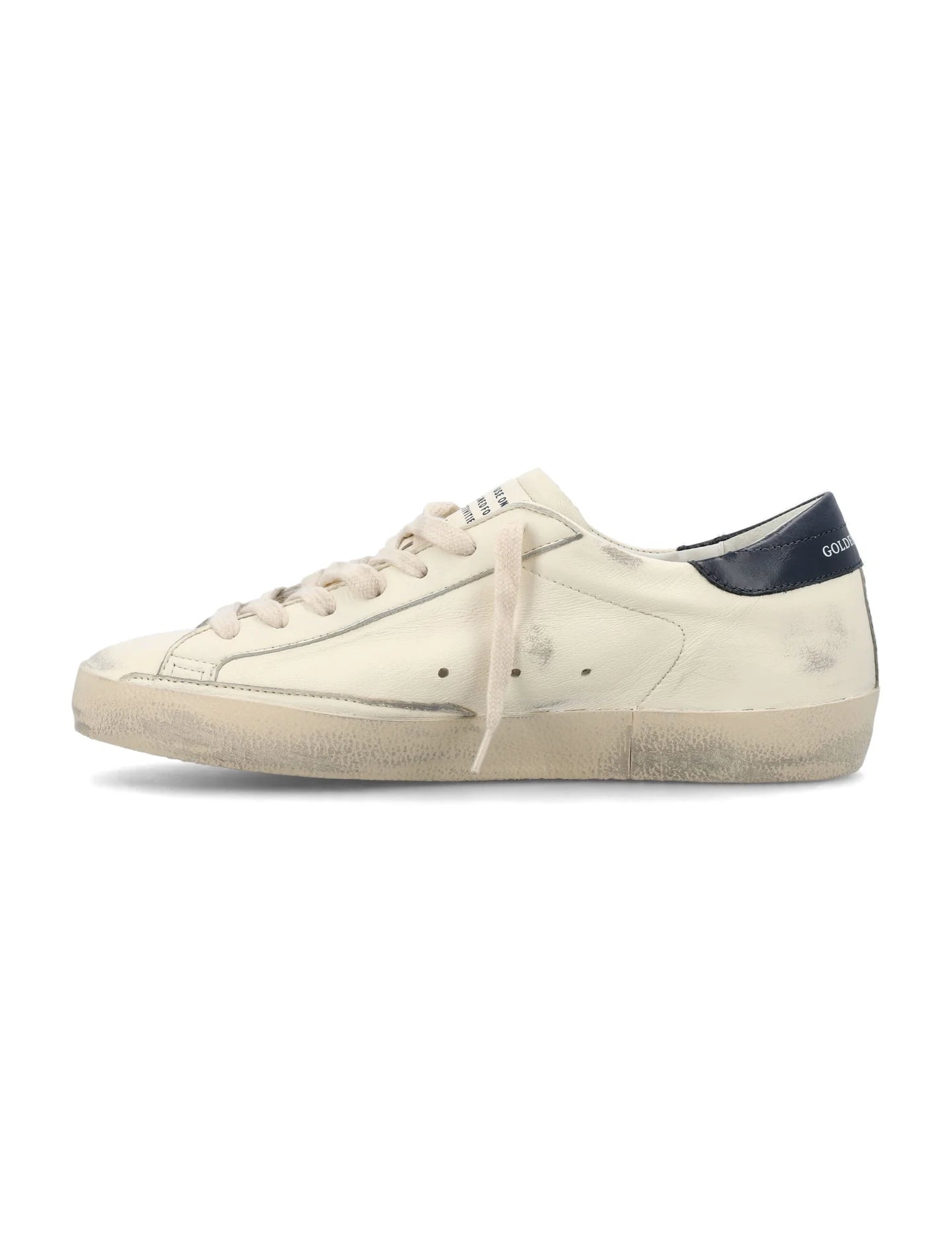 Golden Goose super-star white leather