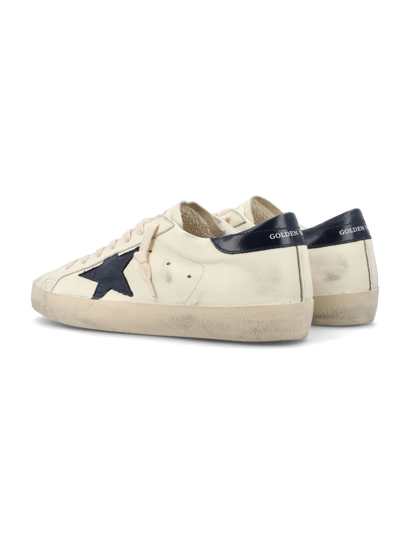 Golden Goose super-star white leather